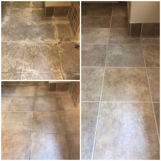Regrout - Bathroom Floor
