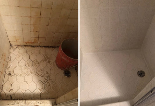 Grout Restoration - Shower Extra