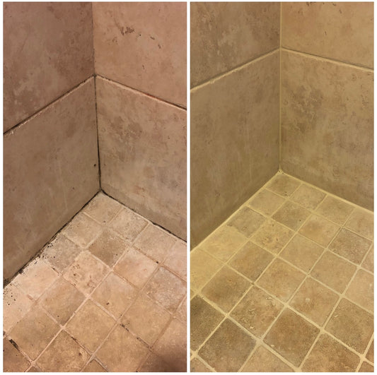 Grout Restoration - Shower